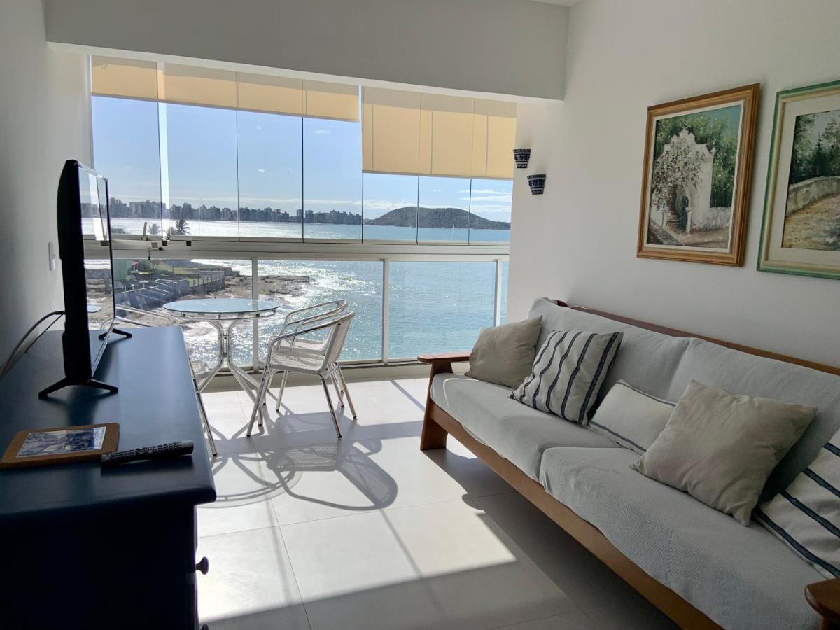 Apartamento Vista Do Mar, Pe Na Areia E Aguas Tranquilas, No Cento De Guarapari Exteriér fotografie
