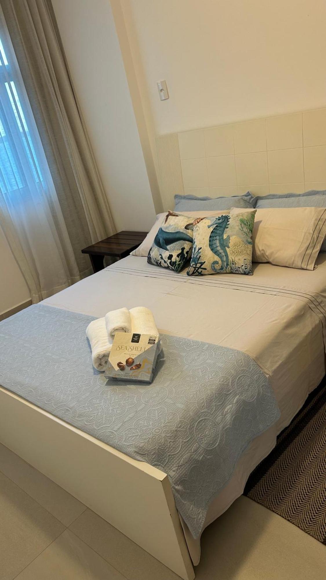 Apartamento Vista Do Mar, Pe Na Areia E Aguas Tranquilas, No Cento De Guarapari Exteriér fotografie